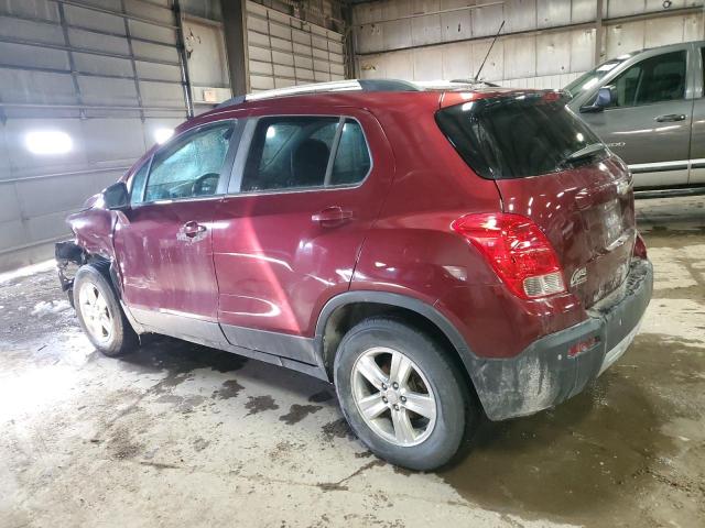 3GNCJPSB6GL227487 - 2016 CHEVROLET TRAX 1LT MAROON photo 2