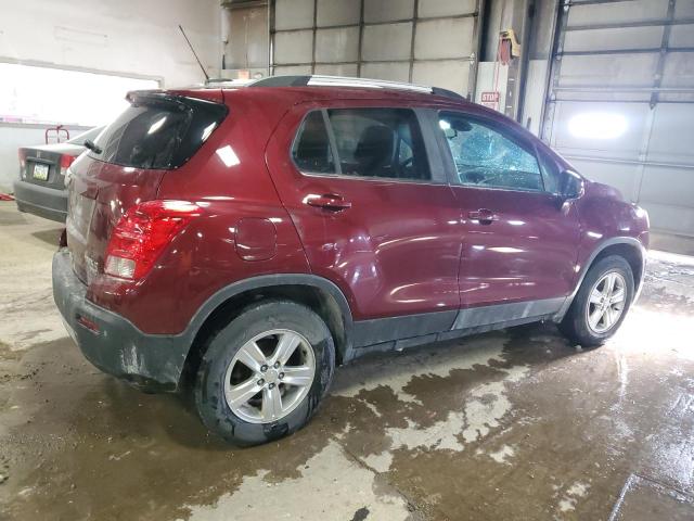 3GNCJPSB6GL227487 - 2016 CHEVROLET TRAX 1LT MAROON photo 3