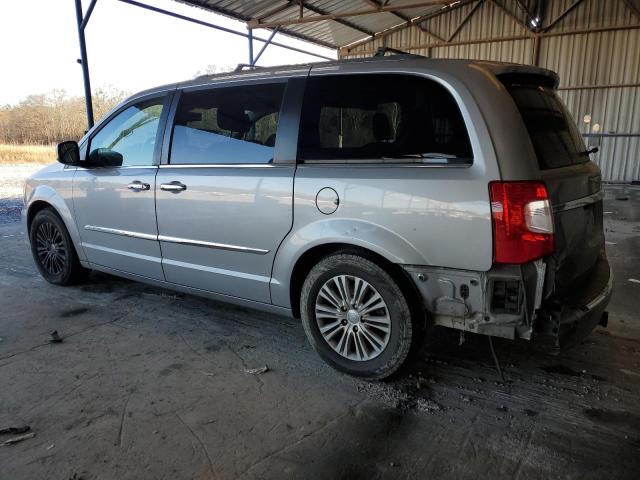 2C4RC1CG8DR716069 - 2013 CHRYSLER TOWN & COU TOURING L SILVER photo 2