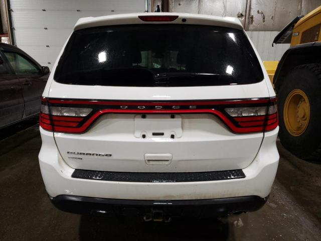 1C4RDJAGXHC672493 - 2017 DODGE DURANGO SXT WHITE photo 6