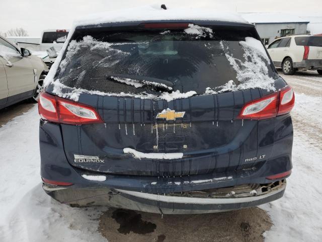 3GNAXUEV3KL274513 - 2019 CHEVROLET EQUINOX LT BLUE photo 6