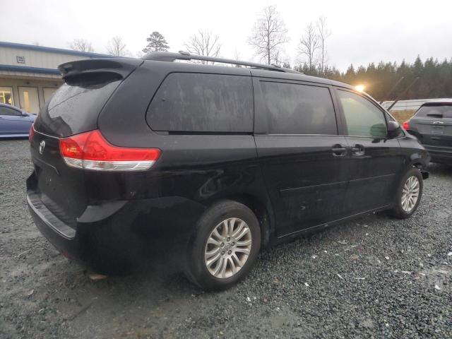 5TDYK3DC7ES473658 - 2014 TOYOTA SIENNA XLE BLACK photo 3