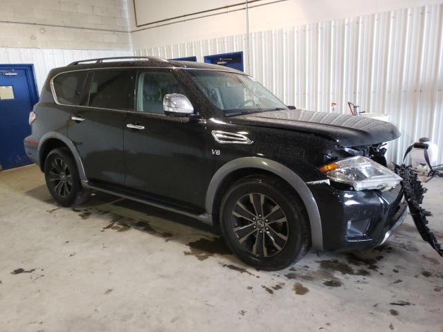 JN8AY2NE7H9707833 - 2017 NISSAN ARMADA PLATINUM BLACK photo 4