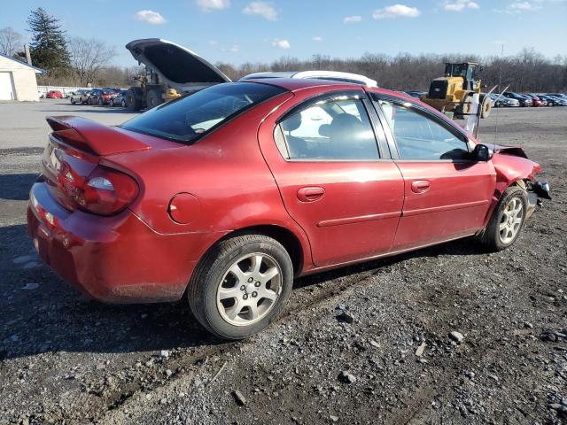 1B3ES56C15D260178 - 2005 DODGE NEON SXT RED photo 3