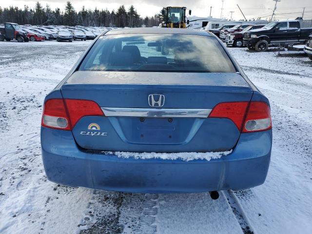 2HGFA16659H020781 - 2009 HONDA CIVIC LX-S 蓝色 照片 6
