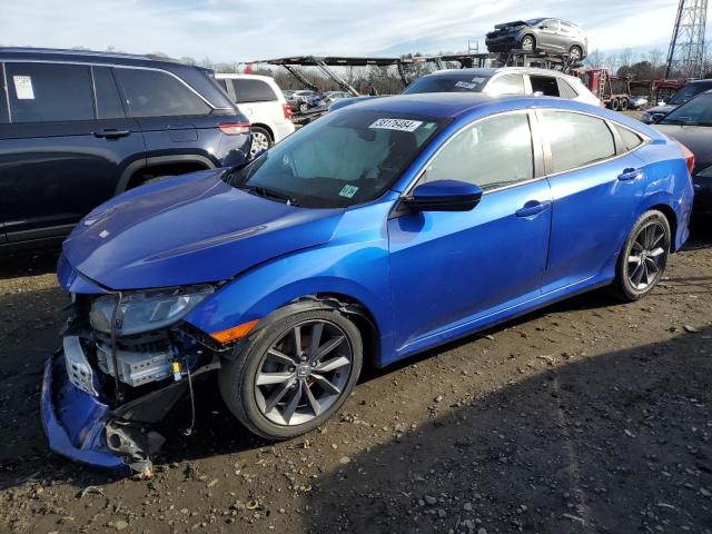 19XFC1F74LE200032 - 2020 HONDA CIVIC EXL ლურჯი ფოტო 1