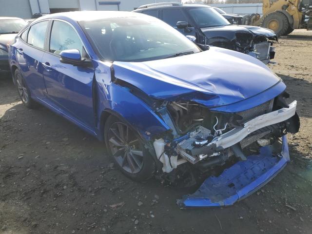 19XFC1F74LE200032 - 2020 HONDA CIVIC EXL BLUE photo 4