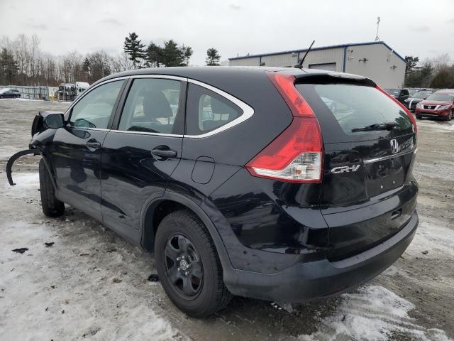 2HKRM4H31EH646241 - 2014 HONDA CR-V LX BLACK photo 2