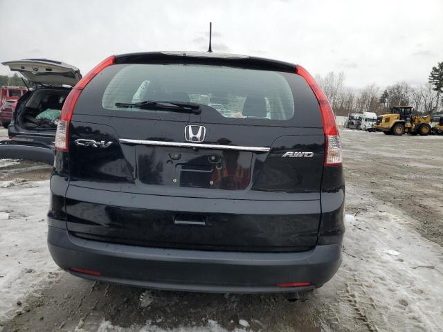 2HKRM4H31EH646241 - 2014 HONDA CR-V LX BLACK photo 6