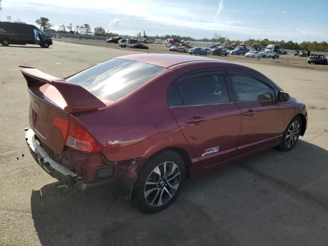 1HGFA16806L101736 - 2006 HONDA CIVIC EX RED photo 3