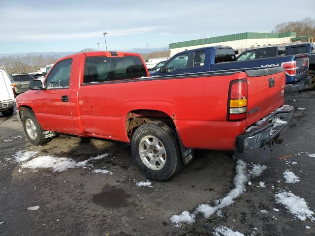 1GTEK14V55Z341456 - 2005 GMC NEW SIERRA K1500 RED photo 2