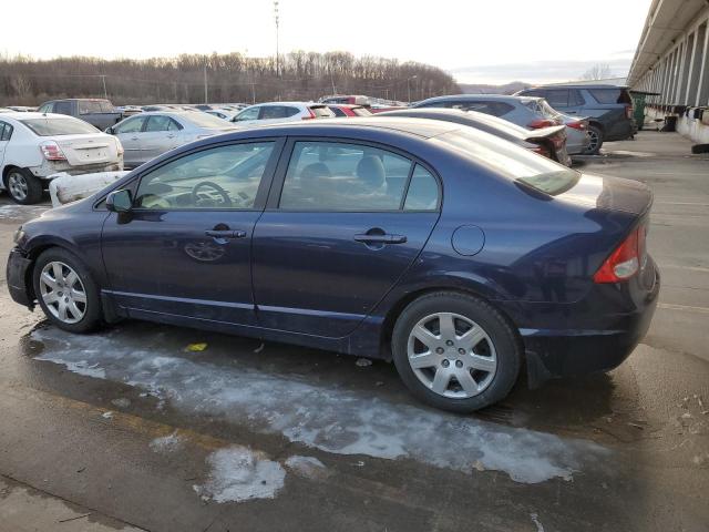 2HGFA1F58AH566079 - 2010 HONDA CIVIC LX BLUE photo 2