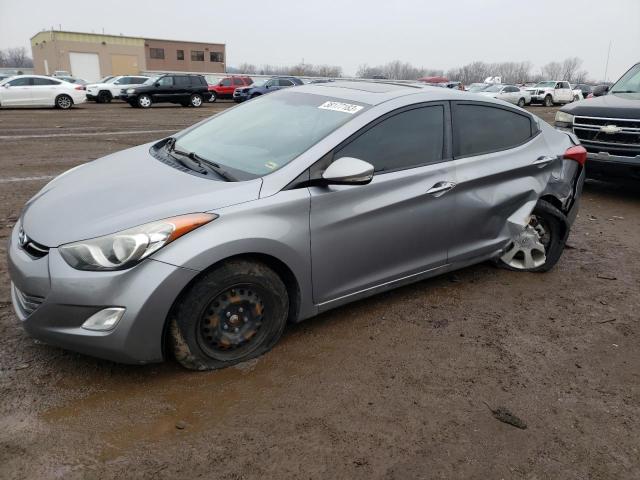 KMHDH4AE1CU336485 - 2012 HYUNDAI ELANTRA GLS SILVER photo 1