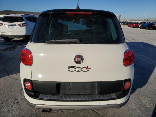 ZFBCFADH0EZ029571 - 2014 FIAT 500L TREKKING WHITE photo 6