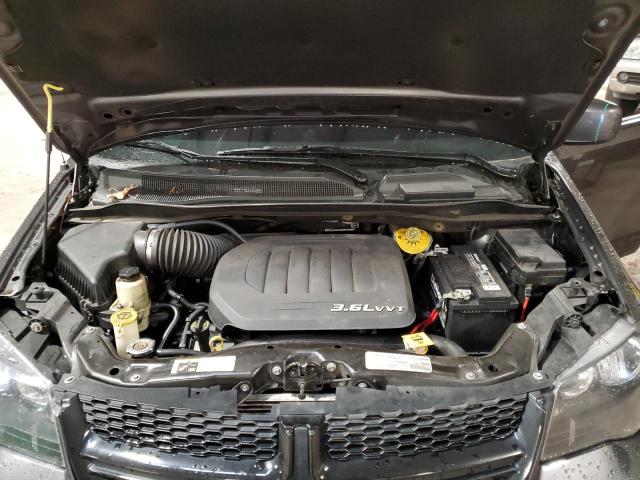 2C4RDGBGXKR502327 - 2019 DODGE GRAND CARA GRAY photo 12