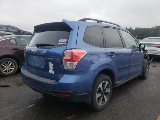 JF2SJAEC3JH606461 - 2018 SUBARU FORESTER 2.5I PREMIUM BLUE photo 3