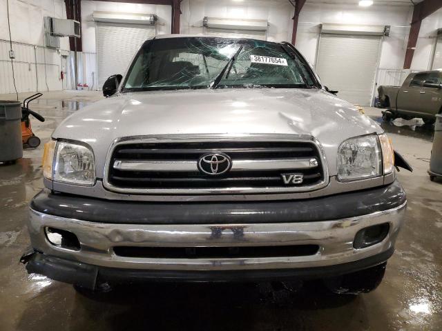 5TBBT44141S132177 - 2001 TOYOTA TUNDRA ACCESS CAB ვერცხლისფერი ფოტო 5