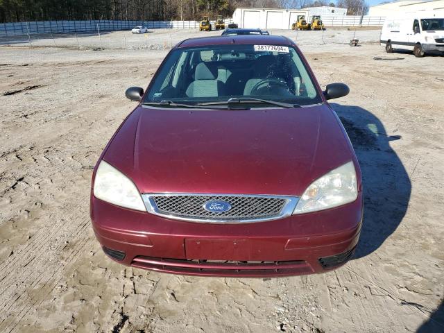 1FAFP34N06W103461 - 2006 FORD FOCUS ZX4 RED photo 5