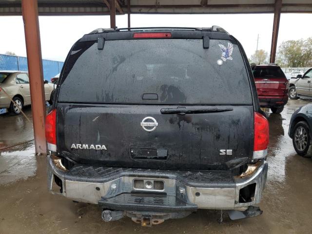 5N1AA08A55N729440 - 2005 NISSAN ARMADA SE BLACK photo 6