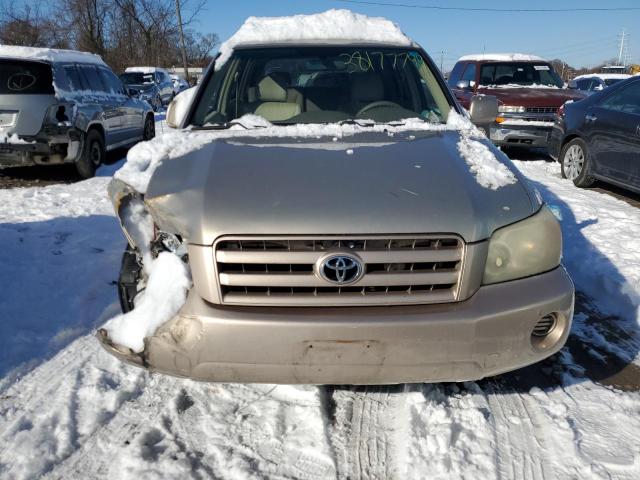 JTEEP21A140008954 - 2004 TOYOTA HIGHLANDER BEIGE photo 5