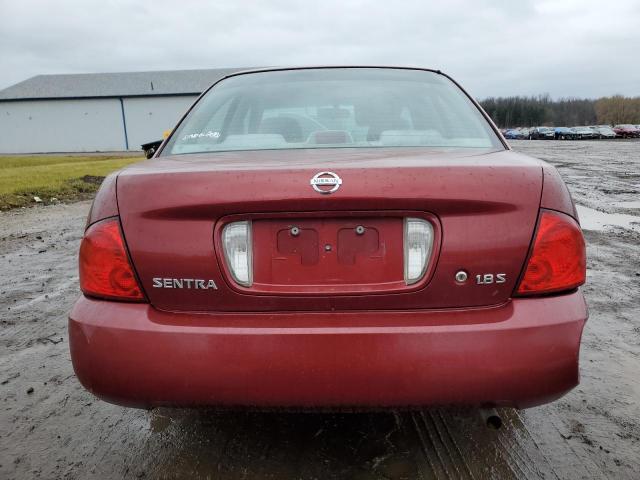 3N1CB51D15L492184 - 2005 NISSAN SENTRA 1.8 RED photo 6