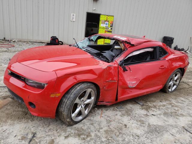 2G1FC1E32E9214472 - 2014 CHEVROLET CAMARO LT RED photo 1