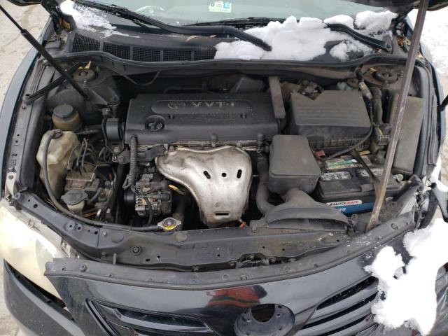 4T1BE46K27U615660 - 2007 TOYOTA CAMRY CE BLACK photo 11