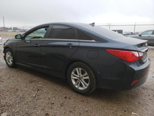 5NPEB4AC8EH829926 - 2014 HYUNDAI SONATA GLS BLUE photo 2