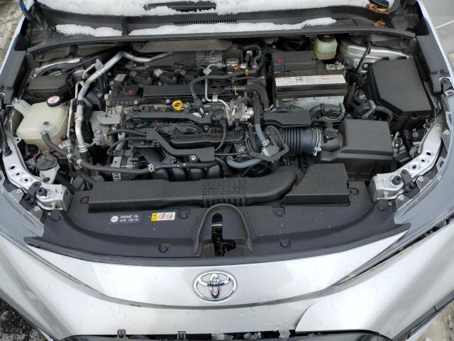 JTDS4RCE7LJ038431 - 2020 TOYOTA COROLLA SE SILVER photo 11