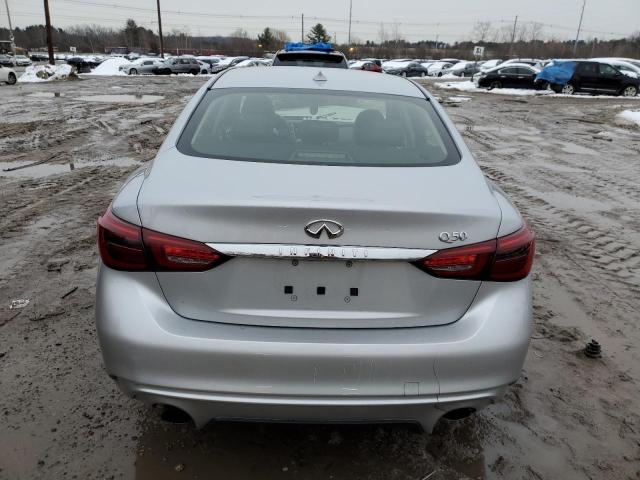 JN1EV7AP7LM206444 - 2020 INFINITI Q50 PURE SILVER photo 6