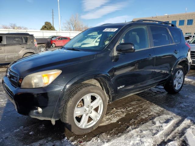 JTMZK32V176005677 - 2007 TOYOTA RAV4 SPORT BLACK photo 1