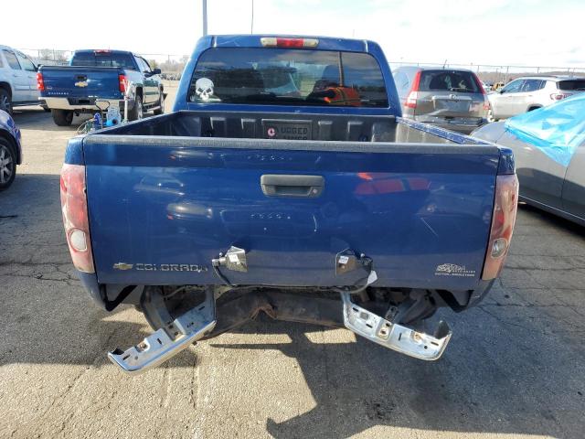 1GCDT136868236503 - 2006 CHEVROLET COLORADO BLUE photo 6