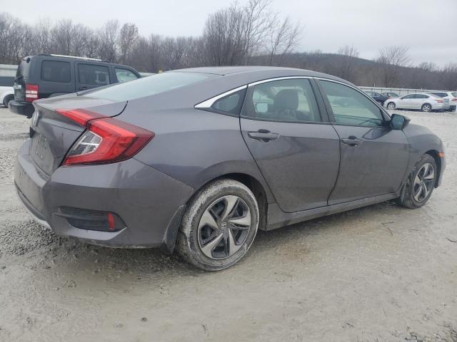 2HGFC2F62MH552644 - 2021 HONDA CIVIC LX GRAY photo 3