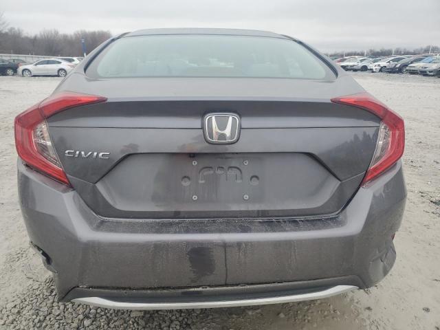 2HGFC2F62MH552644 - 2021 HONDA CIVIC LX GRAY photo 6