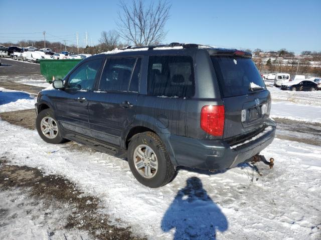 2HKYF18643H563141 - 2003 HONDA PILOT EXL GREEN photo 2