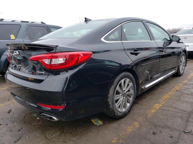 5NPE34AF4GH391741 - 2016 HYUNDAI SONATA SPORT BLACK photo 3