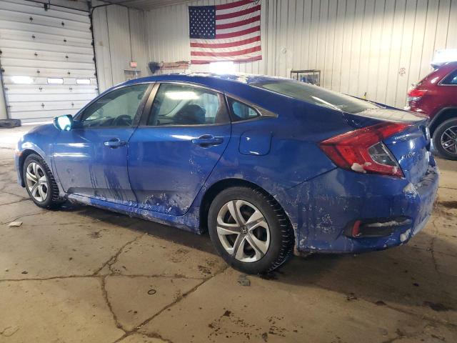 19XFC2F51JE037406 - 2018 HONDA CIVIC LX BLUE photo 2