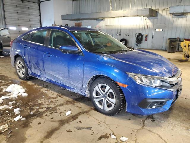 19XFC2F51JE037406 - 2018 HONDA CIVIC LX BLUE photo 4