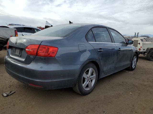 3VW3L7AJ8EM235333 - 2014 VOLKSWAGEN JETTA TDI GRAY photo 3