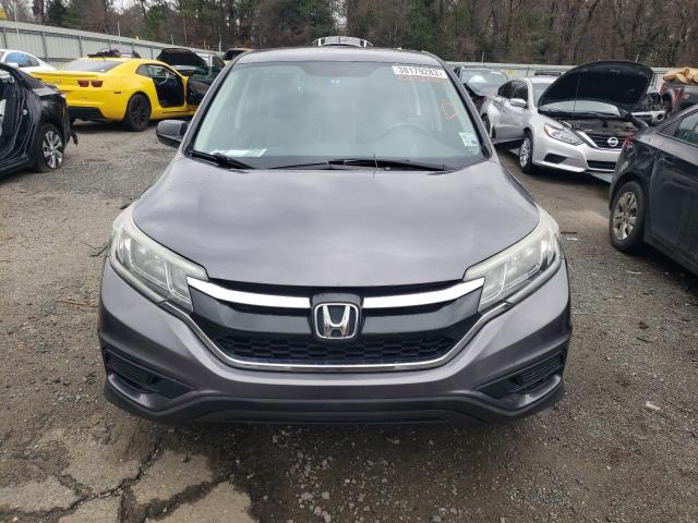 5J6RM3H4XGL024264 - 2016 HONDA CR-V SE GRAY photo 5