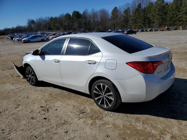 5YFBURHE3HP671181 - 2017 TOYOTA COROLLA L WHITE photo 2