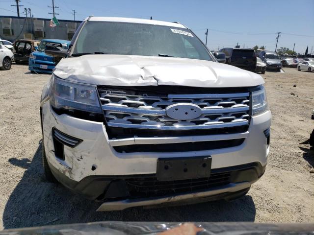 1FM5K7D8XKGA28306 - 2019 FORD EXPLORER XLT WHITE photo 5