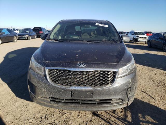 KNDMB5C10H6327519 - 2017 KIA SEDONA LX CHARCOAL photo 5