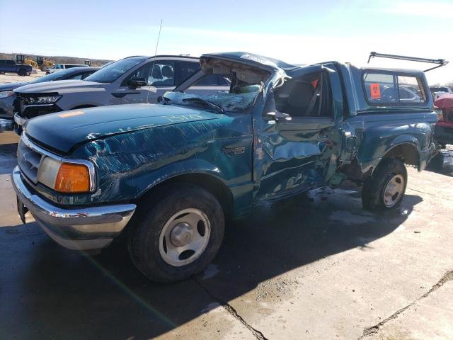 1FTCR10A7VPB07966 - 1997 FORD RANGER TEAL photo 1