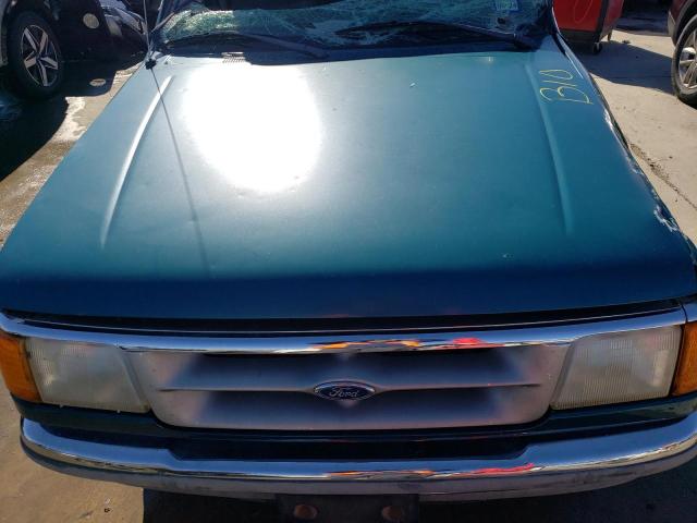 1FTCR10A7VPB07966 - 1997 FORD RANGER TEAL photo 11