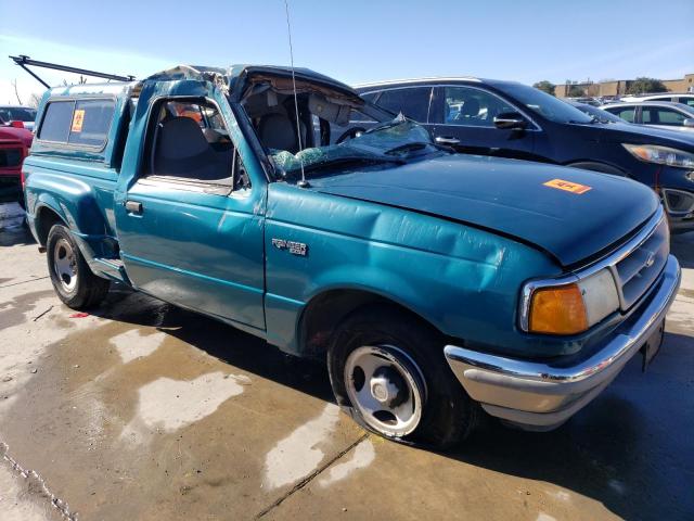 1FTCR10A7VPB07966 - 1997 FORD RANGER TEAL photo 4