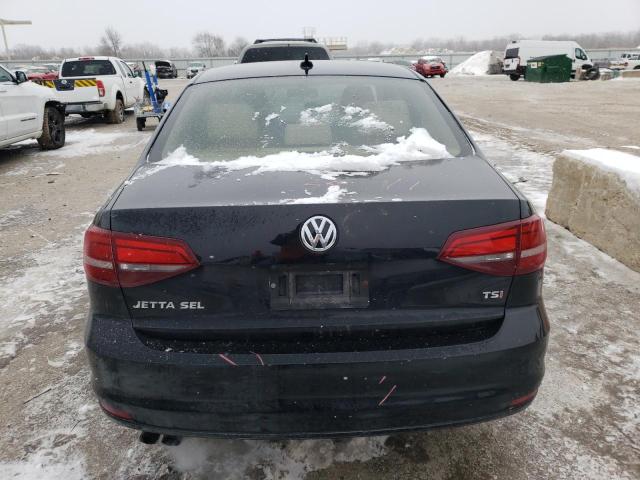 3VWL07AJ1GM343188 - 2016 VOLKSWAGEN JETTA SEL BLACK photo 6