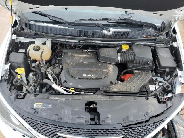 2C4RC1BG6HR527301 - 2017 CHRYSLER PACIFICA TOURING L WHITE photo 12