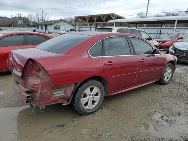 2G1WT57K591114348 - 2009 CHEVROLET IMPALA 1LT MAROON photo 3