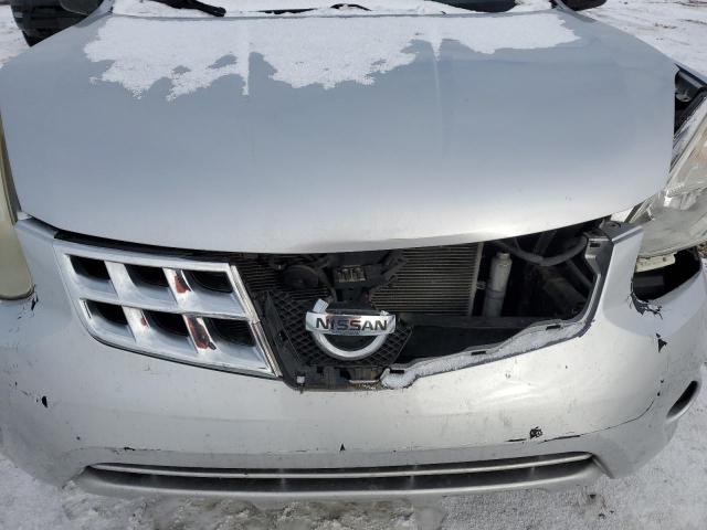 JN8AS5MV5DW613983 - 2013 NISSAN ROGUE S SILVER photo 11